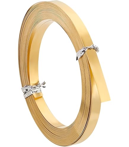 Fil métallique décoratif, laiton, calibre 20, 80' de KINGCHAIN