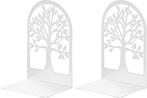 MSDADA metalowe końcówki na książki, wytrzymałe podpórki na książki, stojak na półki, podpórki do książek do biura i szkoły, dekoracyjne półki na książki, podpórki do książek, ograniczniki do książek