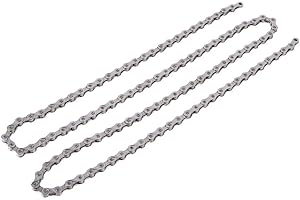 LLWQUANZSS Chaîne de Bicyclette, Chaînes de Vélo de Vitesse 21/24/27 en Acier Chaînes Creuses pour Vélo de Montagne.