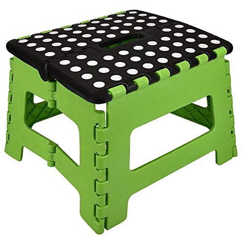 Folding Step Stool Heavy Duty for Kids and Adults Capacity 100kg Multicolour by Nuovva - 2