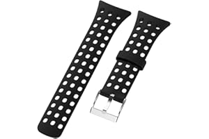 WIIKAI Cinturino Compatibile per Suunto M1/M2/M4/M5 Regolabile di Ricambio Bracciale.