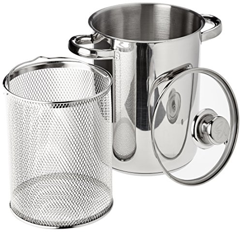 M + K MEINE KÜCHE Spargeltopf m. GD 16 cm - 2