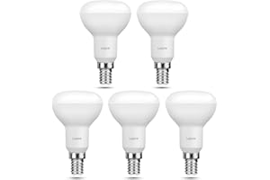 Lepro E14 LED Light Bulb, R50 Reflector Bulb Small Screw, 4.9W 470lm, 40W Equivalent E14 Bulb, Warm White 2700K, SES LED Spotlight Bulbs Screw Fitting, 120° Wide Angle, Non-dimmable, Pack of 5