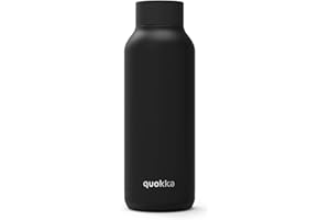 Quokka Solid - Jet Black 510 ml | butelka termiczna ze stali nierdzewnej |