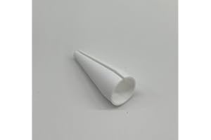 GENERISCH 3D-gedrucktes Zapfen - Cover für Lampenschirm A1e/b, PLA, weiß, passend für Weihnachtsstern, Cover in Weiß