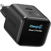 Anker Nano Charger iPhone Fast Charging USB C 45W Smart | Smart Recognition, for iPhone 18 17 16 15, iPad Pro Air, 1 Port, Wi