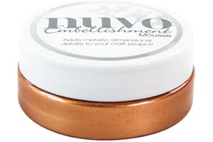NUVO Tonic Studios Mousse Embellishment Fresh, Cobre Fresco, 1 Count (Pack of 1)