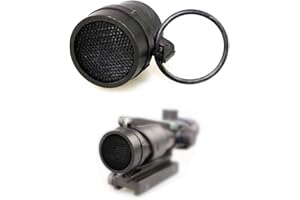 FIRECLUB Scope Round Meshy Cover Kill Flash Antireflection Device for ACOG 4 X 32 Scope