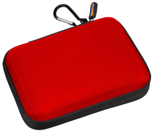 mumbi externe Festplattentasche bis 6,35 cm (2,5 Zoll) rot - 2