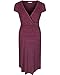 The Essential One - Maternity Nursing Nightie Stripe - Navy Coral - Large - EOM132