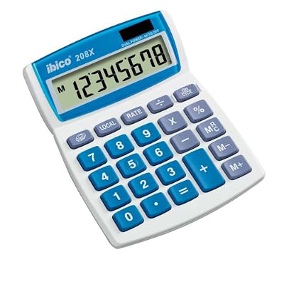 Rexel - Ibico 208X Calculatrice de Bureau - Standard
