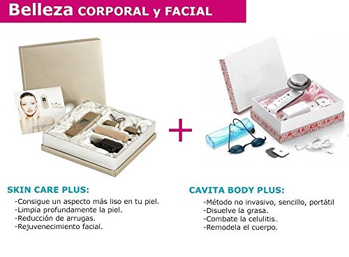 Set de Belleza- Cavita Body Plus+ Skin Care Plus-¡¡¡OFERTA ESPECIAL 1 GEL DE REGALO!!!