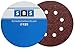 50 Stück SBS Klett-Schleifscheiben Ø 125 mm Körnung 80 für Exzenter-Schleifer 8 Loch
