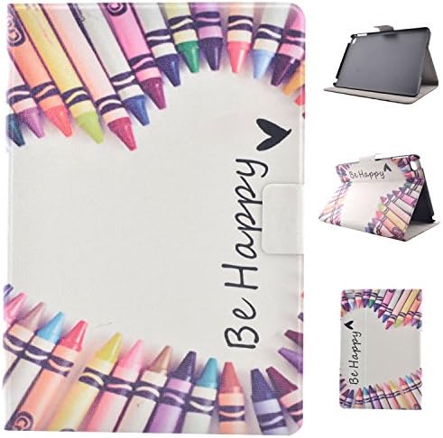 iPad Mini 4 Case, Lspcase Premium Flip PU Leather Case,2 Card Slots &amp; Metal Magnetic Closure with Stand Protective Bumper Silicone Cover for iPad Mini 4 Wax Crayon