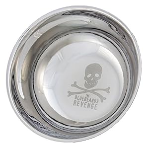 The Bluebeards Revenge, Traditional Stainless Steel Lathering Shaving Bowl for Shaving Creams and Soaps - Image 2