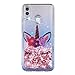 Produktbild Miagon Flüssig Hülle für Huawei Honor 10 Lite/P Smart 2019,Glitzer Weich Treibsand Handyhülle Glitter Quicksand Silikon TPU Bumper Schutzhülle Case Cover-Auge