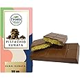 Dubai Kunafa Chocolate Bar Pistachio | Dessert treat| Premium Chocolate - For Birthday, Anniversary, Hamper, Corporate Gifting.