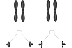 HAWK'S WORK Spare Parts for Z Series 2 Channel RC Plane Z50 & Z59 (2 Sets of Propellers & Landing Gears)