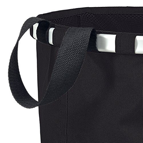 DAILYDREAM® formstabiler trendiger Wäschekorb in grau mit 75L Fassungsvermögen - 2