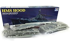 TOUCAN RC HOBBY Trumpeter 05302 1/350 Royal Navy HMS Hood Battle Cruiser Static Model DIY Kit, TP-DG-05302