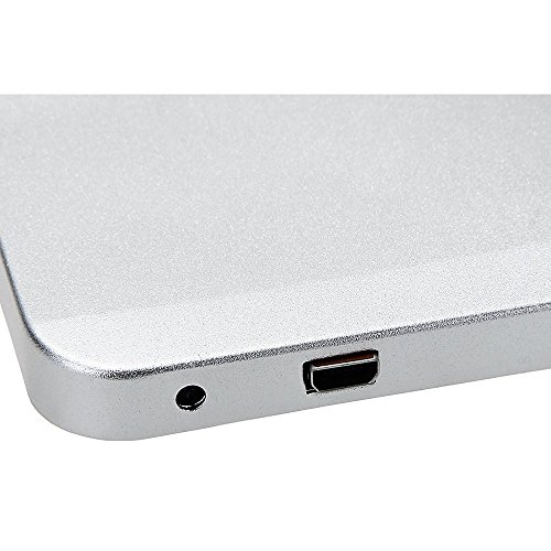 Unita ‚Festplatte – TOOGOO(R)Ausserhalb Box Gehaeuse fuer 2,5 „SATA HDD Festplatte USB 3.0 mit Silber Fall - 5