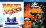  Complete Dino & Time Adventures Back to the Future Trilogy Movie & Animated Series + Jurassic World & Park 5 Films Fallen Kingdom / Lost World Mega Blu Ray Pack