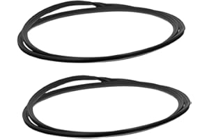 Yardenfun 2pezzi Cuscinetto in Gomma Per Base Di Sedia Da Salone Guarnizione Antiscivolo Per Pavimento Protezione Per Sedia Da Barbiere Anello Di Tenuta in Gomma Per Poltrona Da Salone