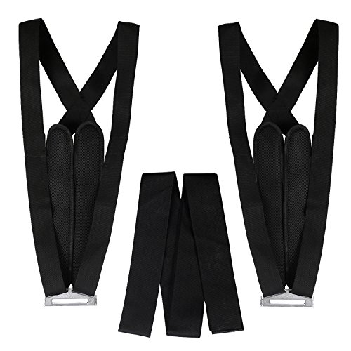 Herausnehmbar Tragegurt Schulter Hebegurt für Möbel und Umzug - 2 tlg