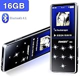 ♬ 【Bluetooth 4.1 Function】 Enjoy wireless music MP3 player provide a quick and stable connection with your Bluetooth enabled devices such as Bluetooth speaker, Bluetooth headphones