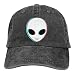 Produktbild Hoswee Unisex Kappe/Baseballkappe, Trippy Alien Men/Women Fashion Adjustable Baseball Cap Jeanet Back Closure Sport Hat