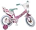 Produktbild 14 Zoll Kinderfahrrad Mädchenfahrrad Kinder Rad Disney Minnie Mouse Maus