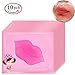 Travelmall Lips Membrane Moisturizing Lip Film Paste Lip Abundance Beauty Makeup Accessories Pink Collagen Lip Gel Mask (10pcs)