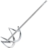 SDS Plus Al&ccedil;ı Boya Karıştırıcı 120x450 mm Spiral Karıştırma Ucu Har&ccedil; Sıva Boya Al&ccedil;ı Mikser Aparatı