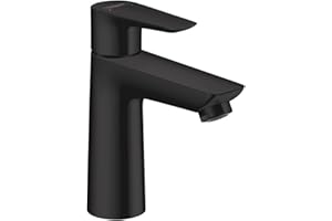 hansgrohe Talis E Jednouchwytowa bateria umywalkowa 110 z cięgłem czarny matowy, 71710670