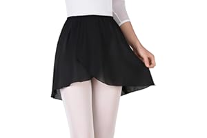 ‎BEZIONER Bezioner Ballettrock Wickelrock Tanz Rock aus Chiffon zum Reinschlüpfen für Mädchen und Damen