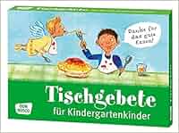 Tischgebete für Kindergartenkinder Inspirationskarten für Kinder
