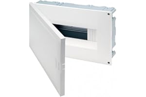 FAMATEL – Armario Vita empotrar | IP 40 | 12 Elementos | 195 x 314 x 62 mm | Puerta Opaca | Blanco