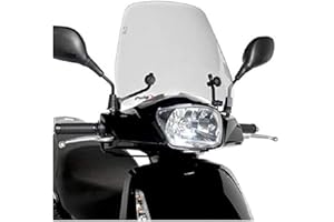 ‎PUIG Puig 5874H Windschutzscheibe Traffic Peugeot Tweet 50/125, Transparent / Rauchgrau