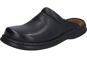 Josef Seibel Max Men Clogs, Genuine Leather Men's Shoes