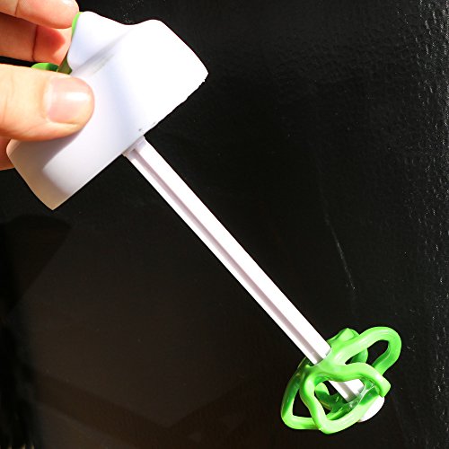 JNP PFANNKUCHENTEIG Spender Cupcakes Waffeln Frühstück Mixer Messung Label Perfekte Backen von Muffins, Waffeln, Kuchen, Muffin Mix, Crepes, Donuts oder jeden Backwaren Salad Shaker - 4