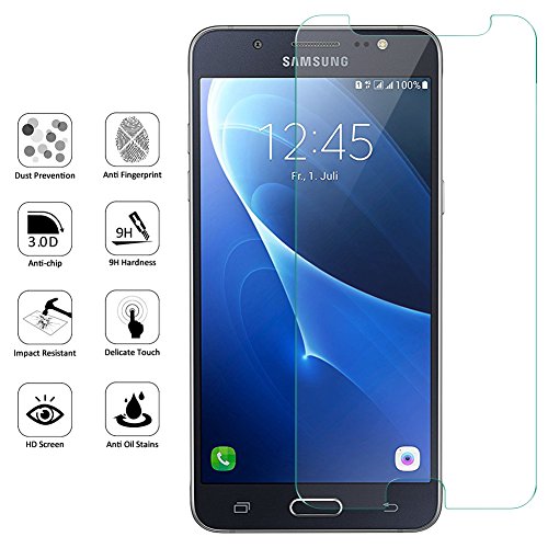 [2 Stück] Samsung Galaxy J7 2017 Panzerglas Schutzfolie,(Nicht für Samsung Galaxy J7 2015/2016) BtDuck HD Ultra Klar Transparent 9H Härtegrad [Kratzfest][Hohe Transparenz] [Fingerabdruck-frei][Blasenfrei] [Anti- Fingerabdrücke] Panzerglasfolie folie Displayschutzfolie Hartglas Gehärtetem Glas DisplayPanzerglas Schutzfolie Displayschutz für Samsung Galaxy J7 2017 - 2