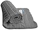 Wallaboo Baby Blanket Noa, 100% Organic Cotton, For Pram, Car Seat, Moses Basket, Crib,  Size 90 x 70 cm, Color: Grey