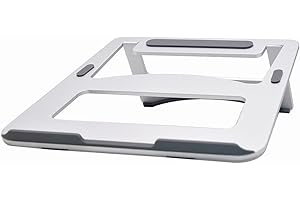 Medigy Pliable en Aluminium Portable Tablette Stand de Refroidissement Pliable pour Pro MacBook iPad, PC Portable, Lapdesks
