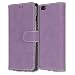Produktbild iPhone 6 Plus / 6S Plus Hülle, Chreey Matt Leder Tasche Retro Handyhülle Magnet Flip Case mit Kartenfach Geldbörse Schutzhülle Etui [Lila]