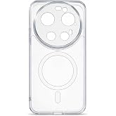 Microcase Xiaomi 17 Ultra i&ccedil;in Magsafe Manyetik Darbeye Dayanıklı Yarı Esnek Plastik TPU Kılıf - AL8115