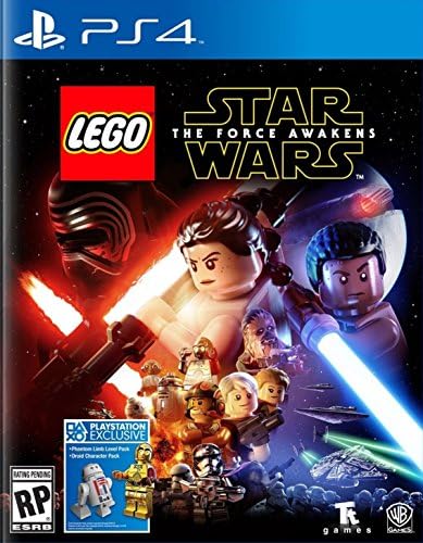 Lego Star Wars The Force Awakens PS4 Game with Jabba's Palace DLC