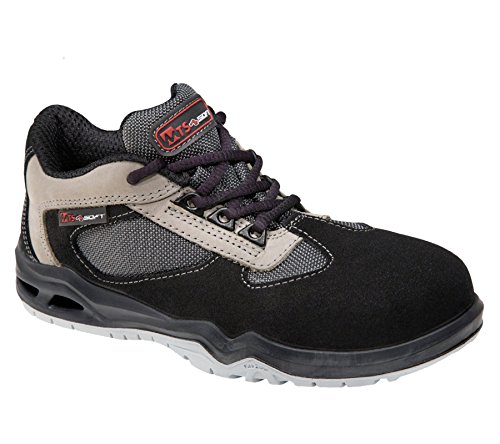 MTS MSOFT Sicherheits-Halbschuh Arbeitsschuh ROCKY S3, Weite 12