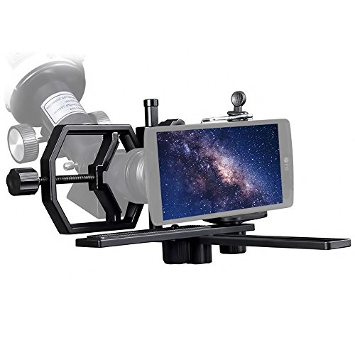 Vizzlema 1,25 Vollmetall-Universal-Kamera-Adapter Handy-Zielfernrohrhalterung fÃ¼r Teleskop, Spektive, Monoskop und Fernglas (350g)
