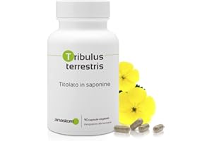 ANASTORE Tribulus terrestris * 470 mg * Titolato al 40% di saponine (90 Capsule)