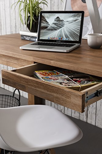 Vermont Office Desk Writing Computer Table in Oak Noa & Nani